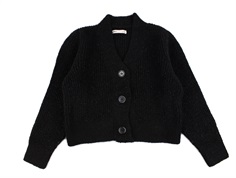 Kids ONLY black glitter strikcardigan